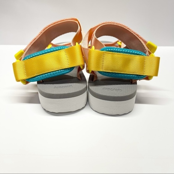 Suicoke Depa-CAB Sandals Pink Grey - Picture 3 of 8